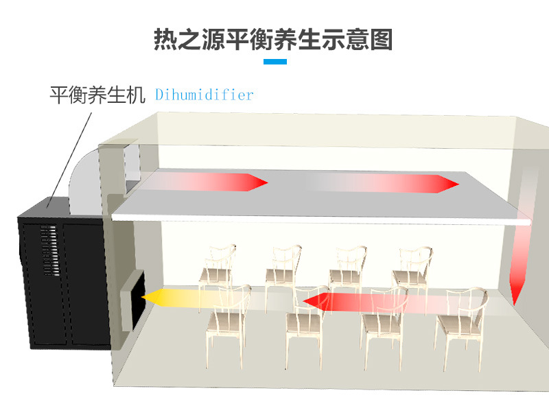 热之源平衡除湿机_家具半成品恒温恒湿养生机(图3)